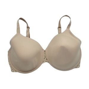 Wacoal French Garden Beige Seamless Underwire Contour Bra Size 40DDD